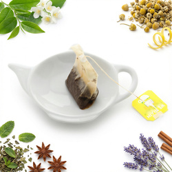 PODSTAWKA SPODEK NA TOREBKĘ HERBATY ŁYŻECZKĘ