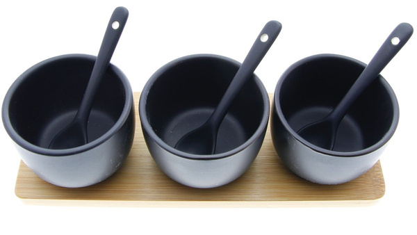MISECZKI POJEMNIKI DO SOSU DIPÓW 3 szt ZESTAW
