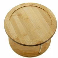 PATERA OBROTOWA BAMBUSOWA TALERZ DO SERWOWANIA