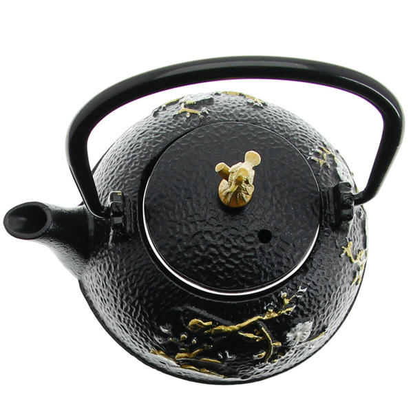 IMBRYK ZAPARZACZ ŻELIWNY Z SITKIEM DO ZIÓŁ HERBATY CZAJNICZEK 0.3 L ŻELIWO