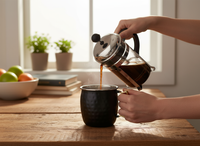 KUBEK STAL NIERDZEWNA 475 ML CZARNA POWŁOKA