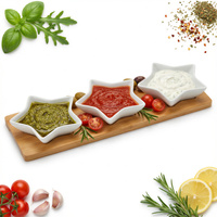 SOSJERKI POJEMNIKI DO SOSU DIPÓW 3 szt ZESTAW