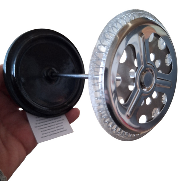 ZAPARZACZ ŻELIWNY TŁOKOWY STALOWE SITKO DO HERBATY KAWY ZIÓŁ DZBANEK 0.8L