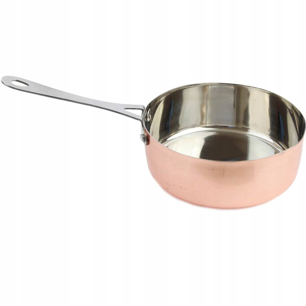 GARNUSZEK MINI GARNEK DO SERWOWANIA SMAŹENIA JEDZENIA 0.4L MAŁA PATELNIA