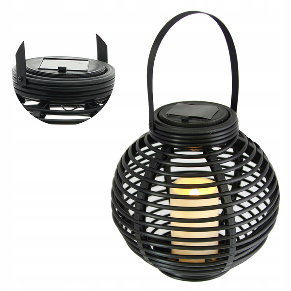 LAMPION LED SOLARNY OGRODOWY NA BALKON SOLAR