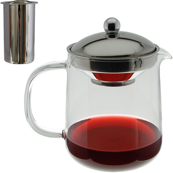 ZAPARZACZ DZBANEK SZKLNAY DO KAWY HERBATY 1,2 L