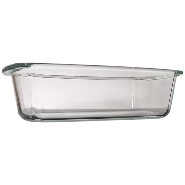 SZKLANA FORMA DO CIASTA KEKSÓWKA FORMA DO PIECZENIA ŻAROODPORNA 27x14x7,3cm