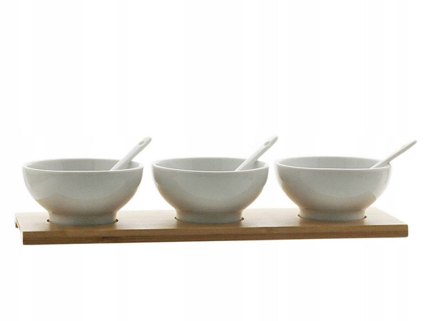 SOSJERKI POJEMNIKI DO SOSU DIPÓW 3 szt ZESTAW