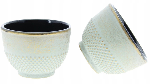 CZAJNIK 1,5L ŻELIWNY 4x CZARKI PODKŁADKA ZESTAW