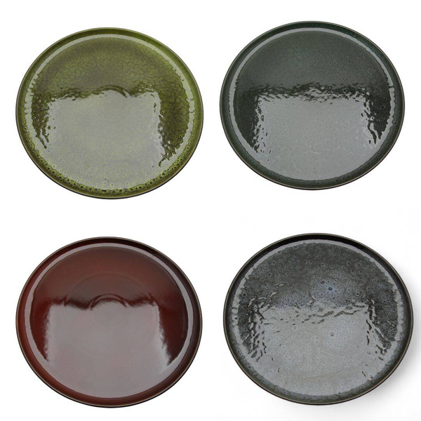 TALERZ OBIADOWY DO PIZZY CIAST DUŻY TALERZ PÓŁMISEK CERAMICZNY TALERZ 32 cm