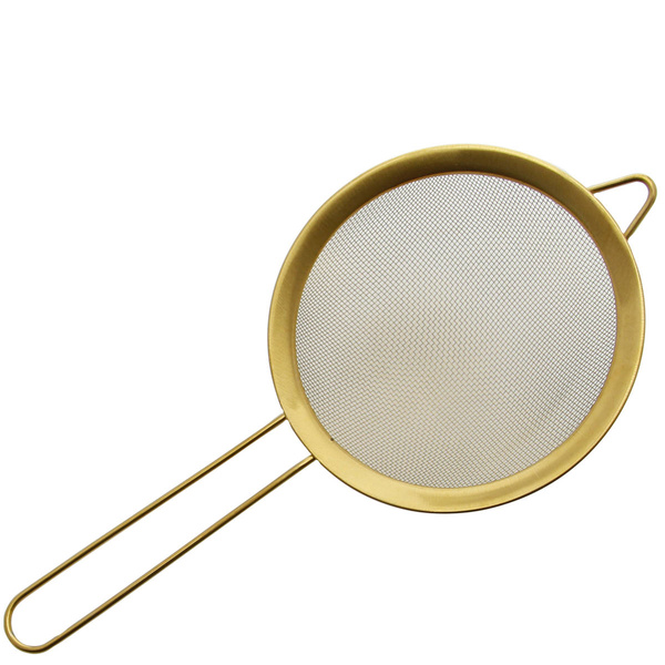 SITKO CEDZAK KUCHENNY STAL NIERDZEWNA ZŁOTY