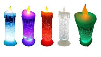 ŚWIECZKA LED 3 D ZNICZ ZMIENIAJĄCY KOLOR