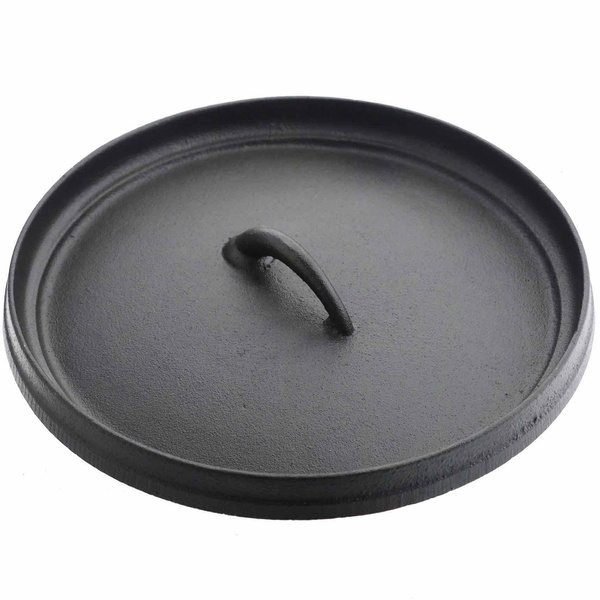 KOCIOŁEK GARNEK ŹELIWNY GAR MYŚLIWSKI Z POKRYWKĄ