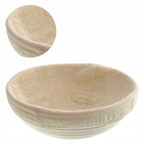 KOSZYK RATAN DO WYRASTANIA IDEALNEGO CHLEBA 23 CM