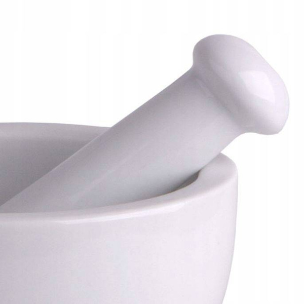 MOŹDZIERZ KUCHENNY PORCELANOWY Z TŁUCZKIEM