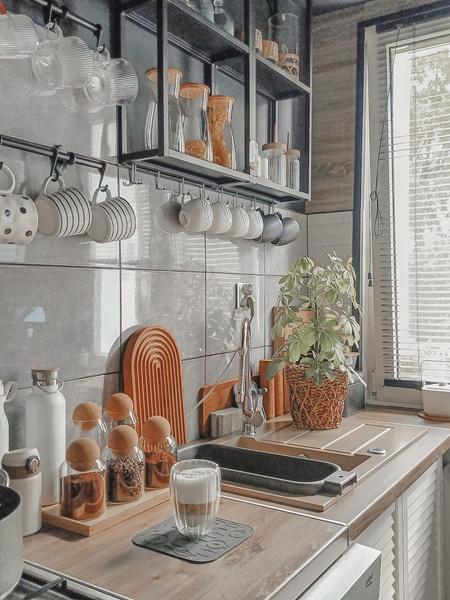 SZKLANKA termiczna wzór FLOWER 300 ml bez ucha 2 sztuki PODWÓJNE ŚCIANKI