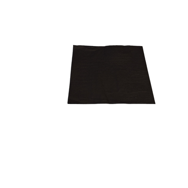 SERWETKI PAPIEROWE CZARNE SERWETKA KWADRAT ZESTAW 20 SZTUK 16,5X 16,5 CM