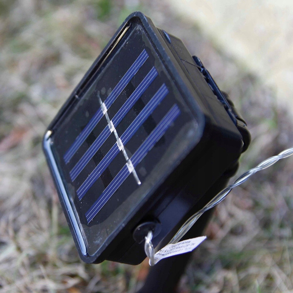 LAMPKI OGRODOWE ŻARÓWKI SOLAR ŁAŃCUCH LED GIRLANDA