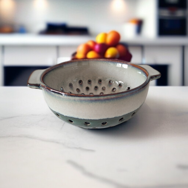 CEDZAK CERAMICZNY DURSZLAK DO MYCIA WARZYW OWOCÓW I MAKARONU