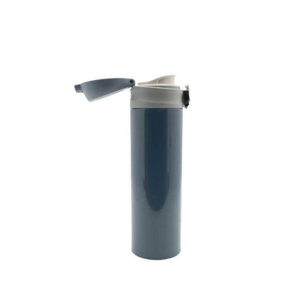 TERMOS KUBEK TERMICZNY PODRÓŻNY STALOWY 450 ml DO KAWY HERBATY WODY