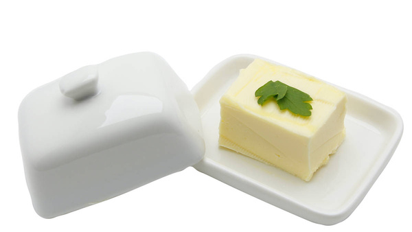 MASELNICZKA MINI POJEMNIK NA MASŁO PORCELANOWA