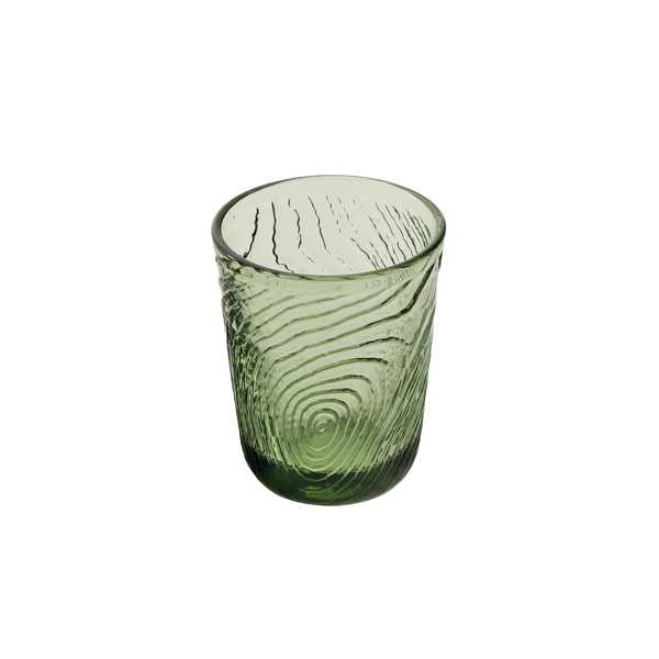 SZKLANKA DO WODY GRINKÓW SOKU 250ml WZÓR PLASTRA DREWNA ARBRE ZIELONA GREEN