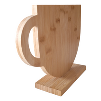 STOJAK NA 24 KAPSUŁKI DO KAWY NESPRESSO BAMBUSOWY STOJACZEK 5 RZĘDÓW