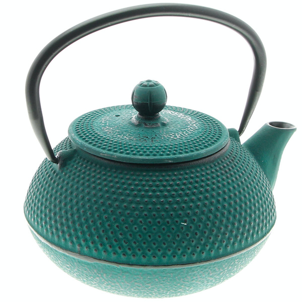 IMBRYK ZAPARZACZ ŻELIWNY Z SITKIEM DO ZIÓŁ HERBATY CZAJNIk 0.8 L ŻELIWO