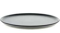 TALERZ DO PIZZY TALERZ OBIADOWY CZARNY 28 CM