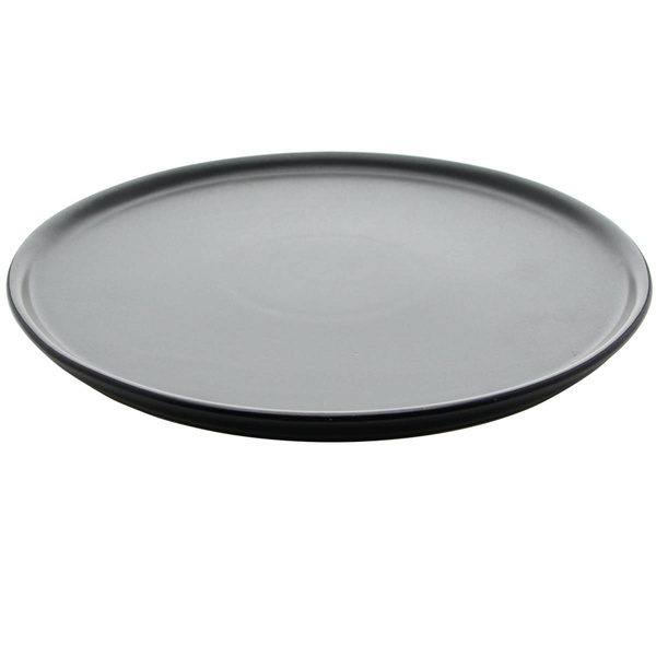 TALERZ DO PIZZY TALERZ OBIADOWY CZARNY 28 CM