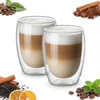 SZKLANKI TERMICZNE DO KAWY CAPPUCINO HERBATY 300ml