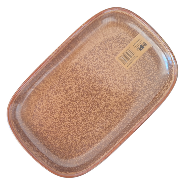 PÓŁMISEK SALATERKA PATERA TALERZ SAŁATKOWY PROSTOKĄTNY CERAMICZNY 20 cm