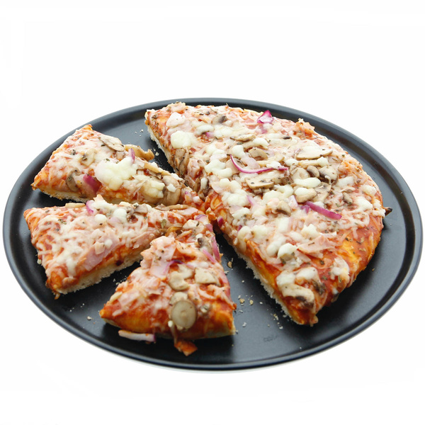 TALERZ DO PIZZY TALERZ OBIADOWY CZARNY 28 CM