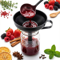 LEJEK KUCHENNY STALOWY DO SŁOIKÓW BUTELEK + SITKO