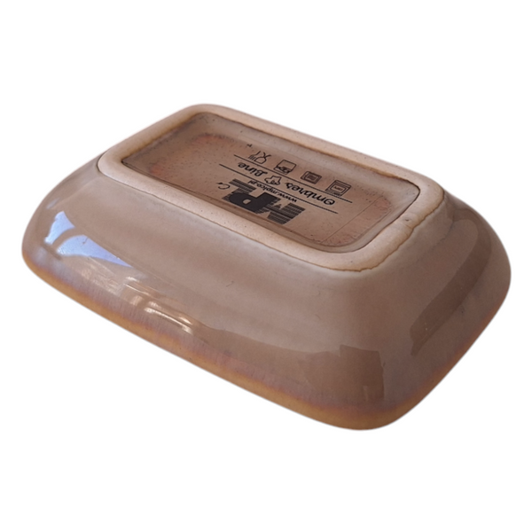 MISECZKA POJEMNIK DO SOSU DIPÓW SOSJERKA PROSTOKĄTNA CERAMICZNA 30ML