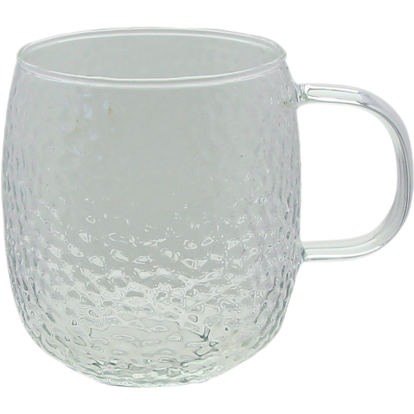 SZKLANKA KUBEK SZKLANA DO KAWY I HERBATY 333 ml 8.9 cm PRZEZROCZYSTY