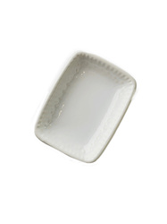 MISECZKA CERAMICZNA NA DIPY 8 CM BIAŁA DO SOSÓW PRZYSTAWEK OMBRES