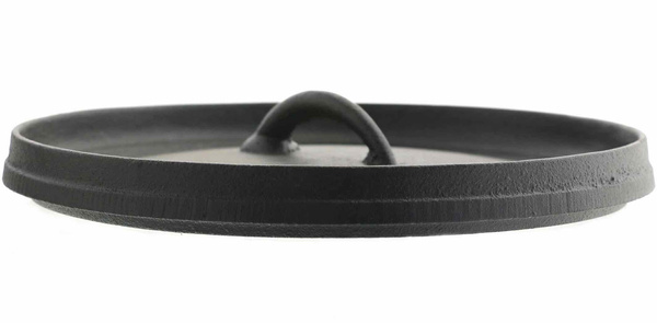 KOCIOŁEK GARNEK ŹELIWNY GAR MYŚLIWSKI Z POKRYWKĄ