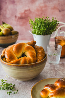 MISKA CERAMICZNA SAŁATKOWA DUŻA 2L OMBRE 22 CM MISA DO ZUPY RAMEN NA OWOCE