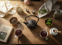 CZAJNIK ŻELIWNY IMBRYK PSZCZÓŁKA 1,2L ZAPARZACZ DO HERBATY I ZIÓŁ ŻELIWO