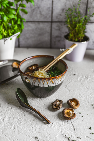 MISECZKA CERAMICZNA TALERZ GŁĘBOKI 0,7L DO RAMENU MAKARONU ZUPY OMBRES