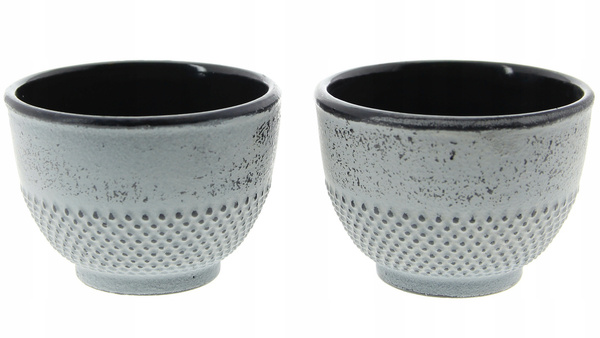 CZAJNIK 1,5L ŻELIWNY 4x CZARKI PODKŁADKA ZESTAW