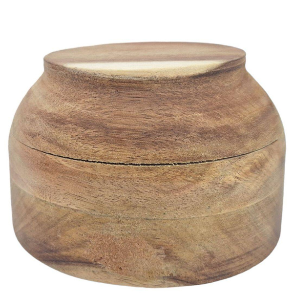 MOŹDZIERZ Z TŁUCZKIEM KUCHENNY Z DRZEWA AKACJI DO PRZYPRAW I ZIÓŁ