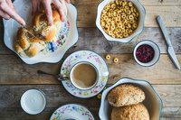 MISKA ceramiczna 16 cm PANI KWIATEK miseczka SALATERKA 500 ml