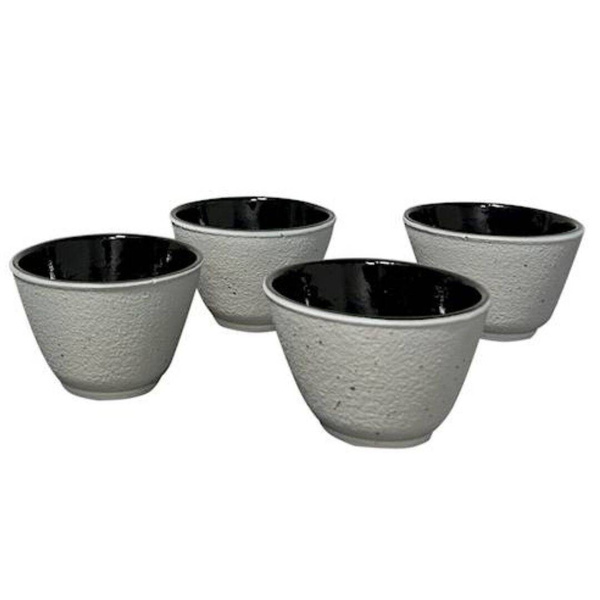 CZAJNIK IMBRYK ŻELIWNY 1L ZAPARZACZ SITKO STALOWE DO HERBATY +4 CZARKI