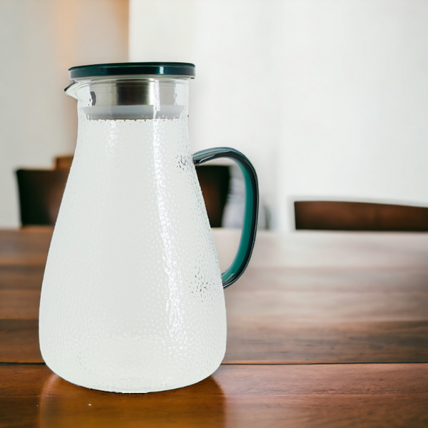 DZBANEK SZKLANY NA NAPOJE HERBATĘ KAWE HOT 2L WODY SOKU 22,6 CM