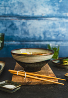 MISKA DO RAMENU MAKARONU ZUPY TALERZ GŁĘBOKI 1L MISECZKA OBIADOWA 20cm