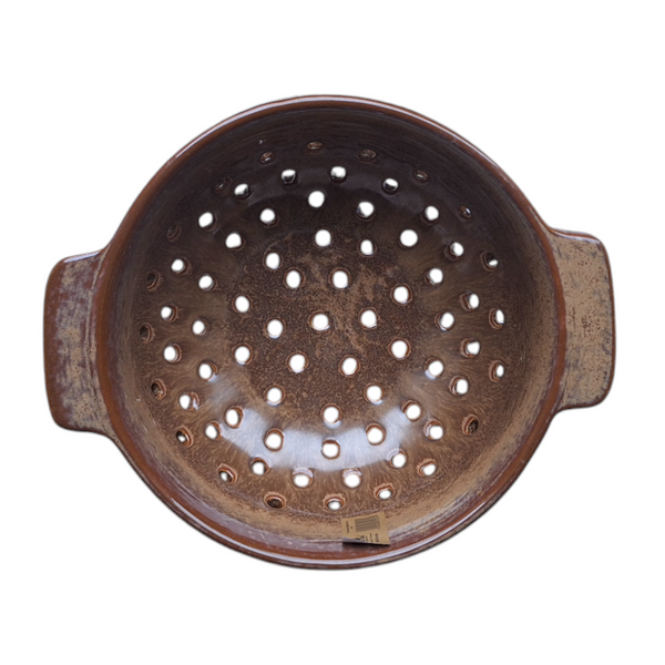 DURSZLAK CEDZAK CERAMICZNY DO MYCIA WARZYW OWOCÓW I MAKARONU Ø 20 cm