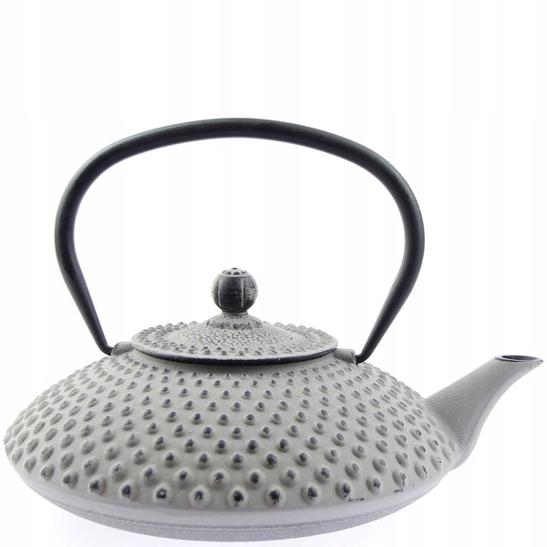 CZAJNIK 1,25L ZAPARZACZ ŻELIWNY 2x CZARKI ZESTAW