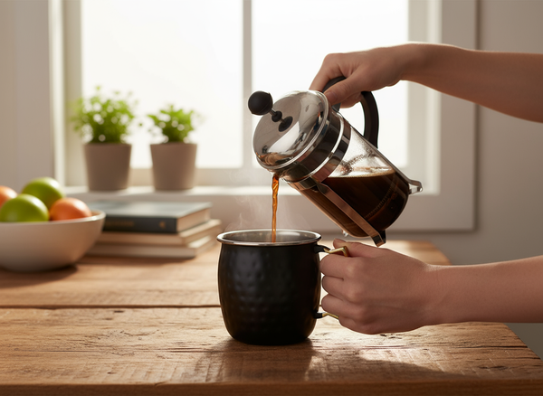 KUBEK STAL NIERDZEWNA 475 ML CZARNA POWŁOKA